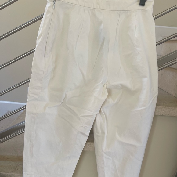 VINTAGE WHITE BURBERRY CAPRIS PANTS - Picture 4 of 10